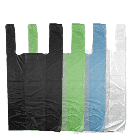 Bolsas camiseta lisas