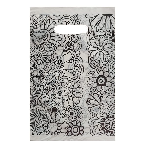 Diseño Mandala Negro Fondo Blanco