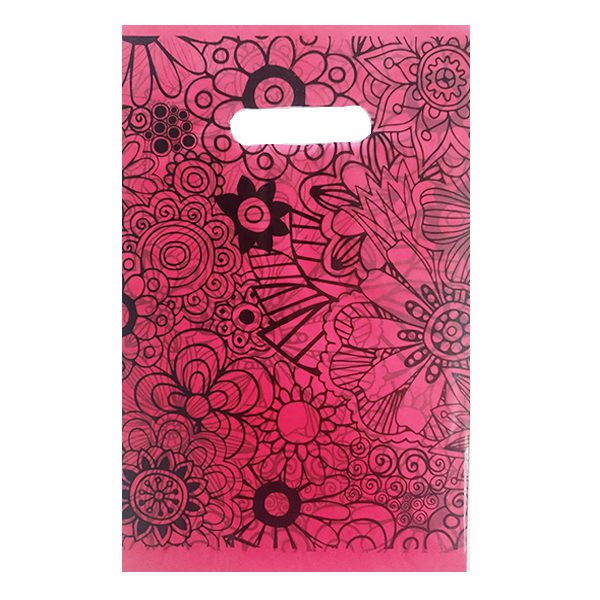 Diseño Mandala Negro y Rojo
