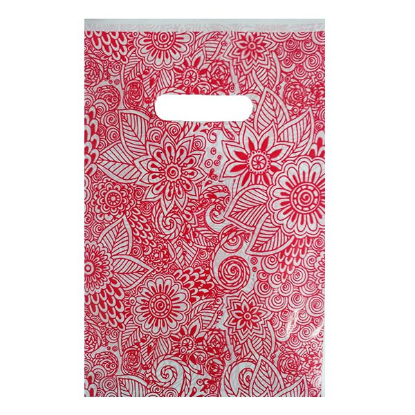 Diseño Mandala Rojo y Blanco