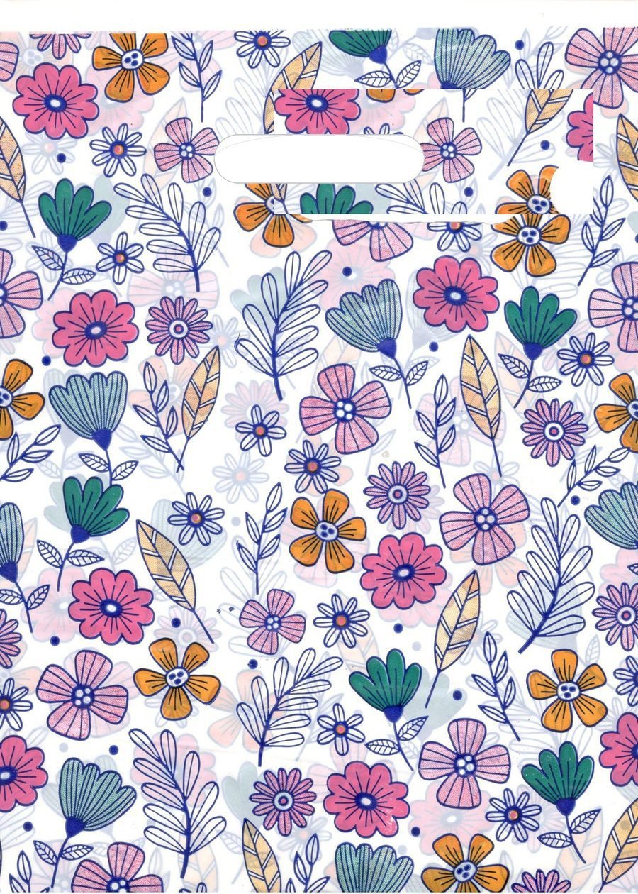 Bolsa riñón estampada Flores