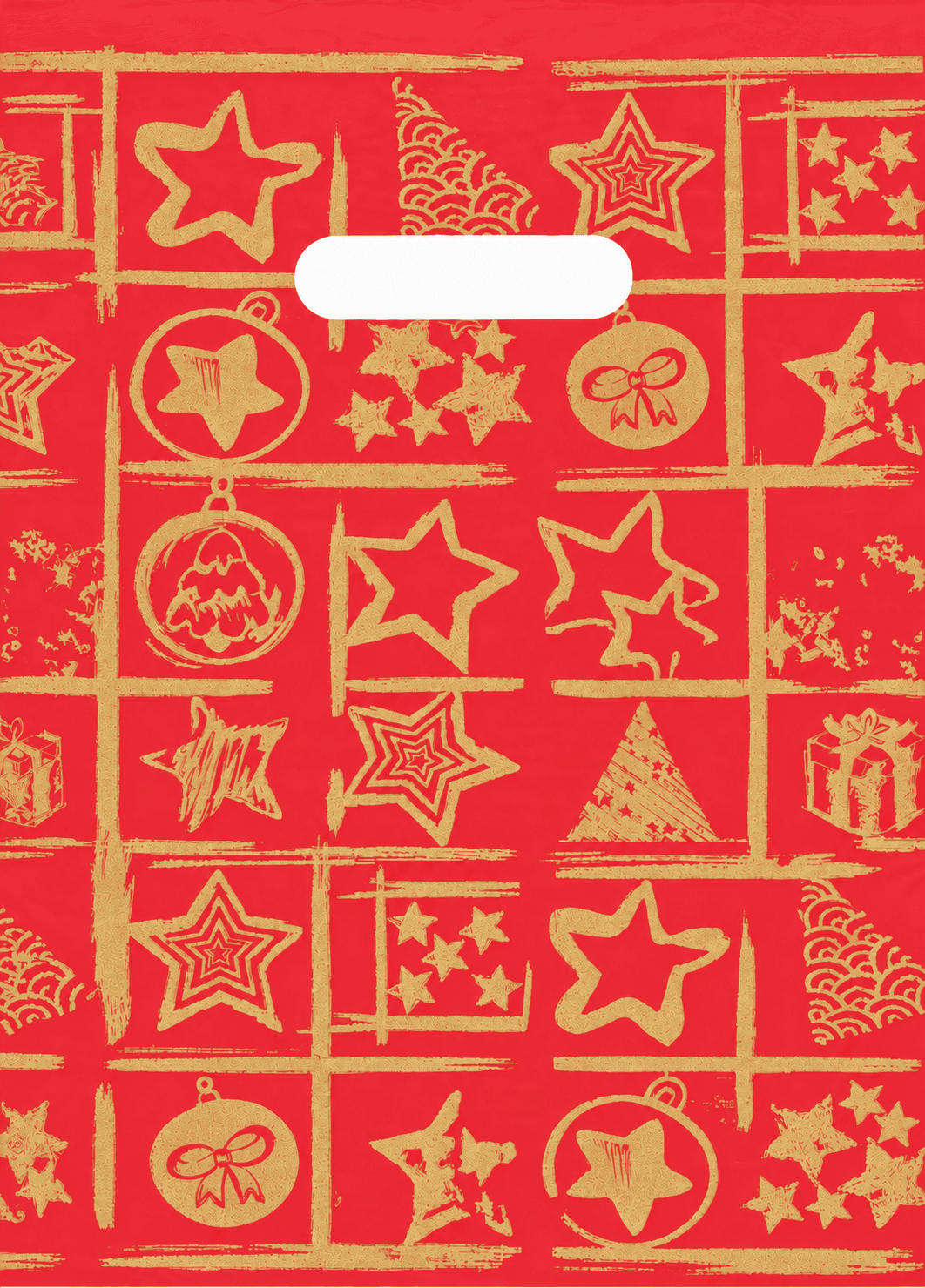Bolsa riñón estampada Estrella Roja