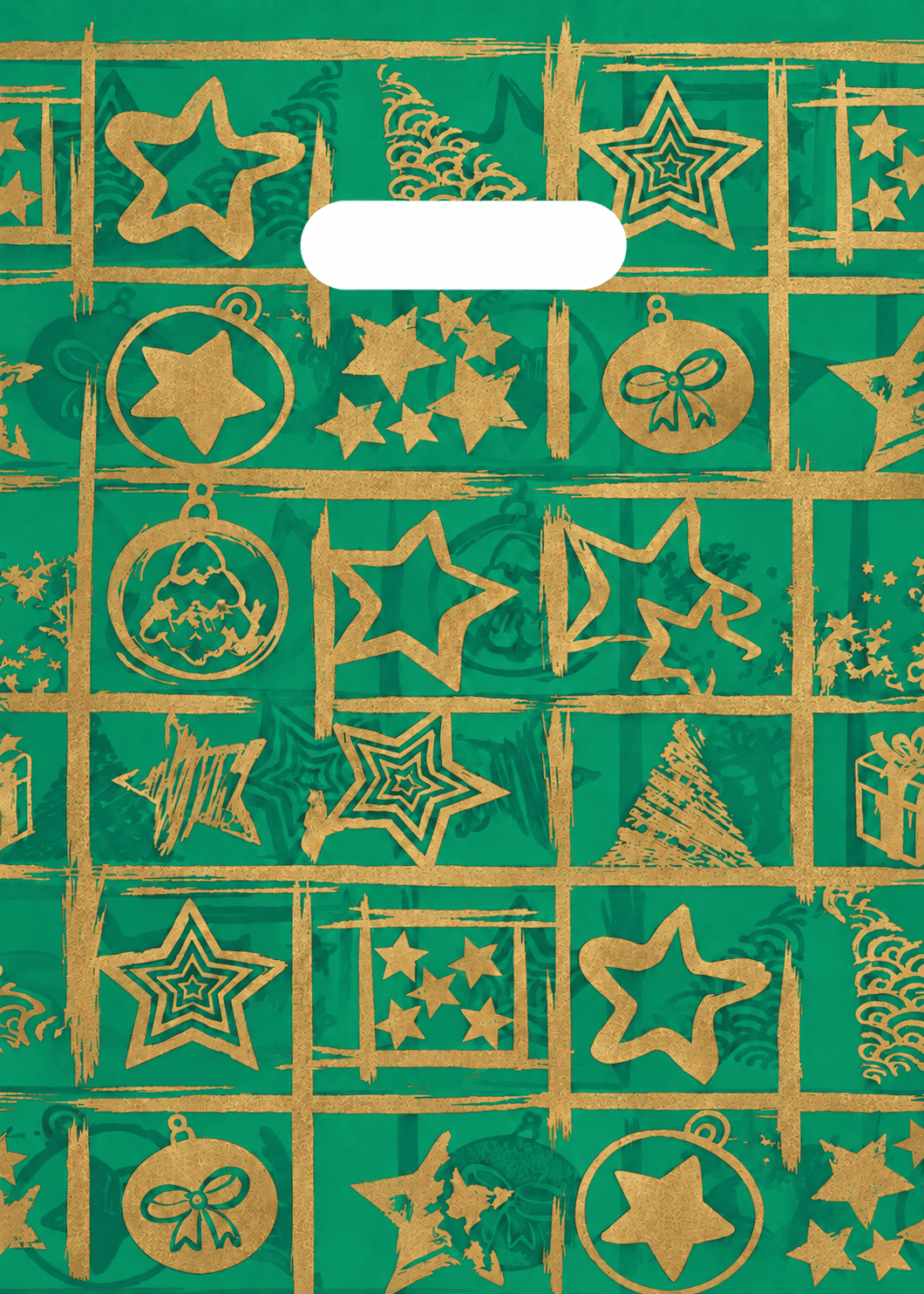 Bolsa riñón estampada Estrella Verde