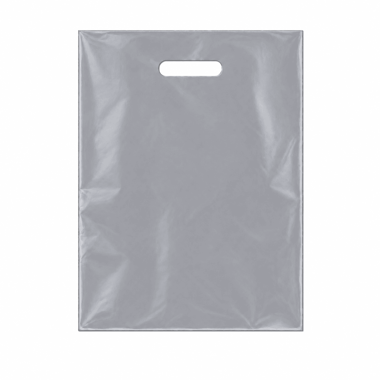 Bolsa riñón lisa color gris