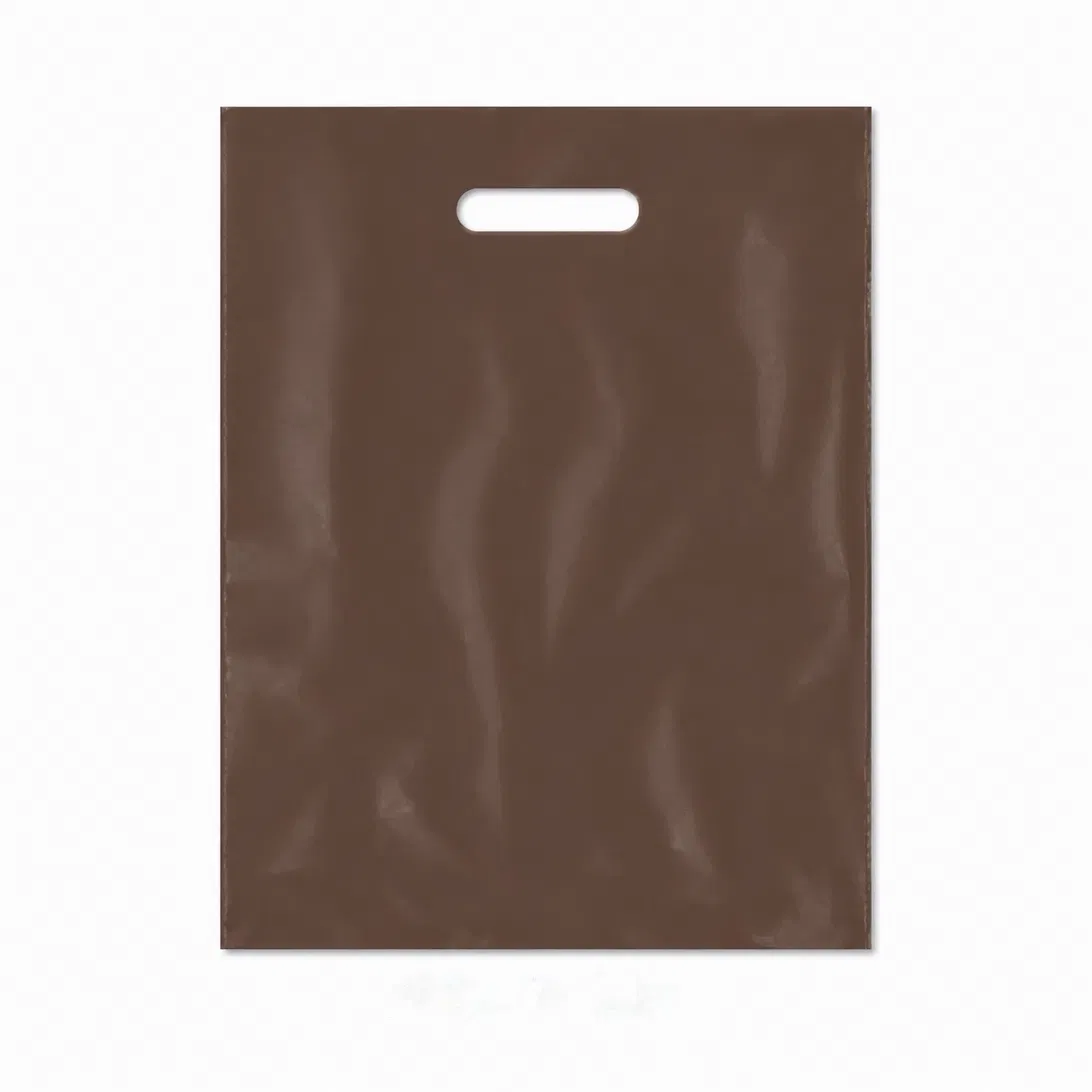Bolsa riñón lisa color marrón