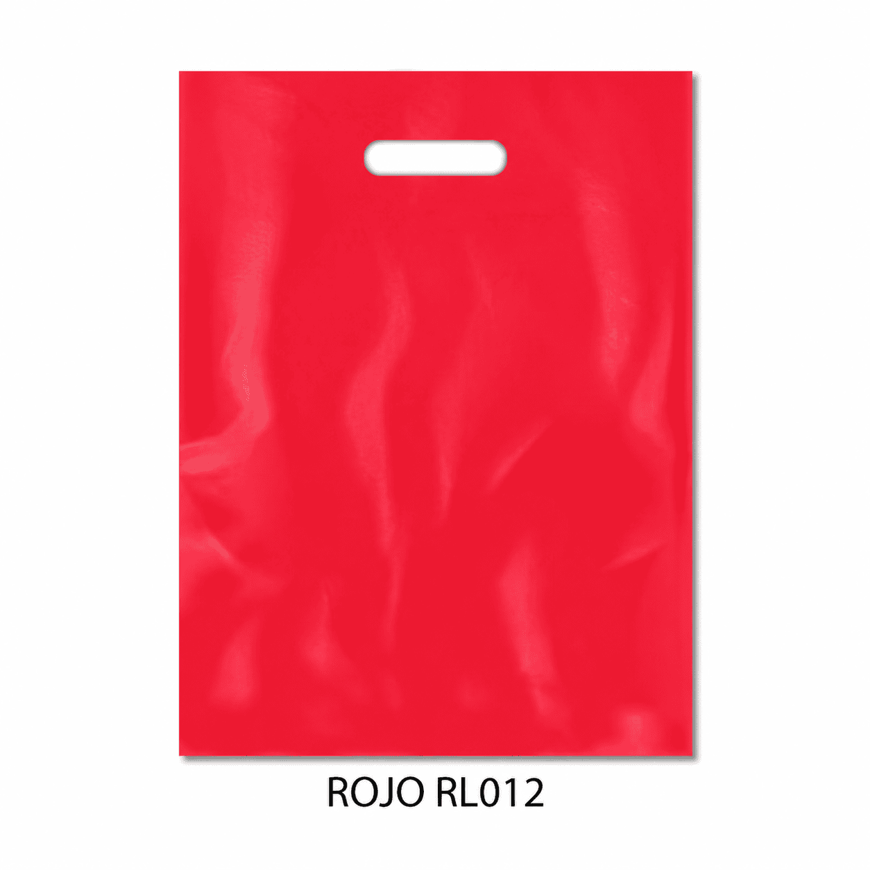Bolsa riñón lisa color rojo